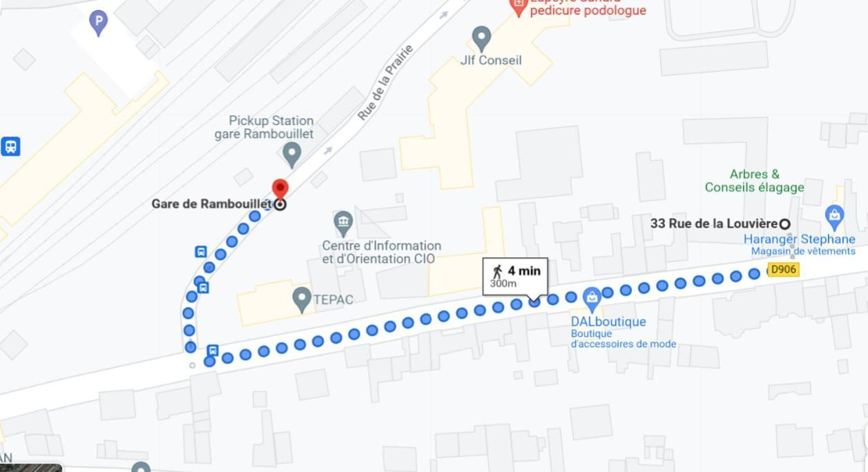 Appartement 2 Pieces, Proche Rer, Bus Et Chateau 랑부예 외부 사진